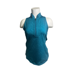 Greyson Cabot Cliffs Women's Den of Thieves Mock Neck Sleeveless Polo