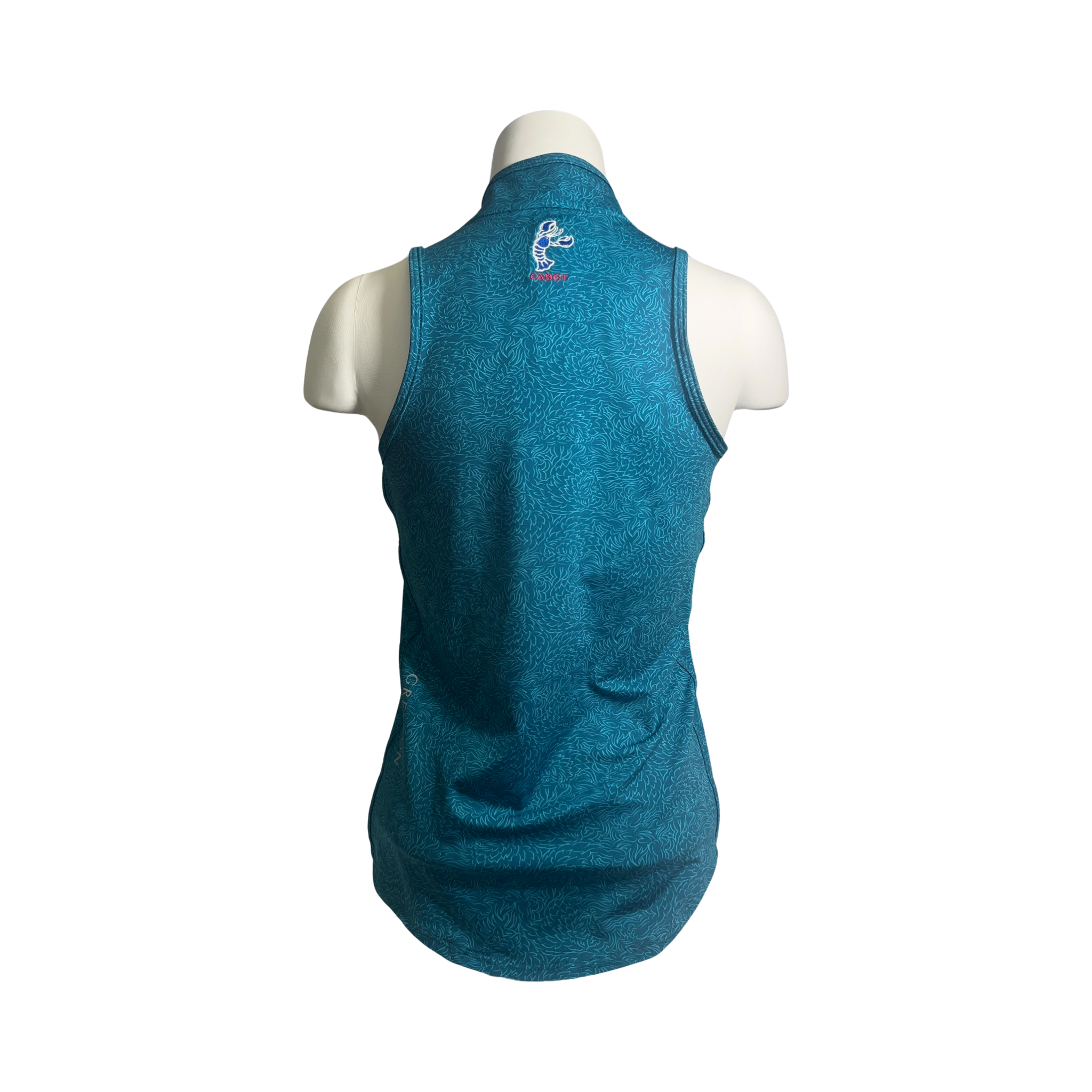 Greyson Cabot Cliffs Women's Den of Thieves Mock Neck Sleeveless Polo