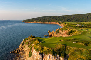 Cabot Cliffs #16 Print by Home In Two Golf