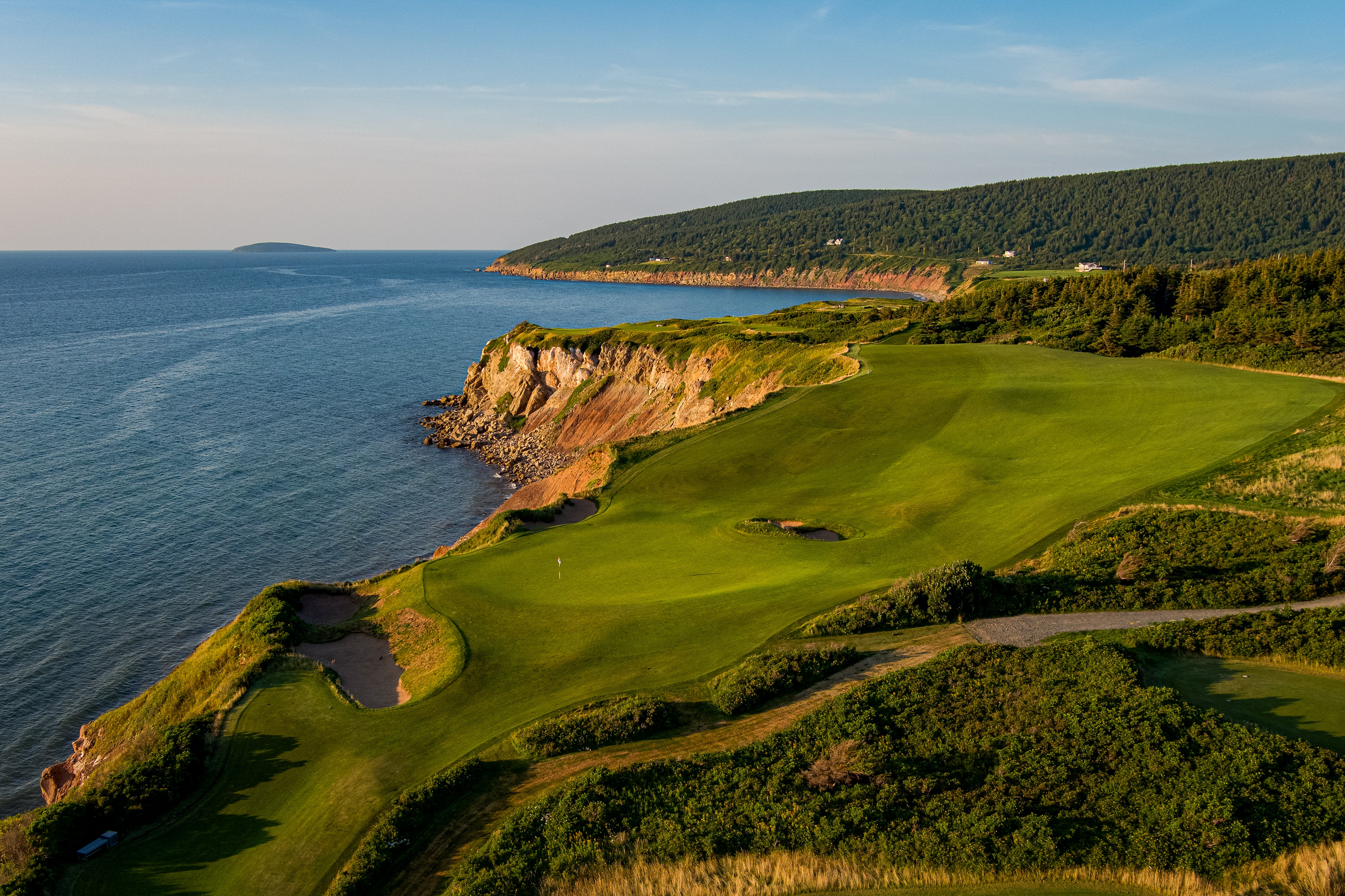 Cabot Cliffs #17 Print by Home In Two Golf