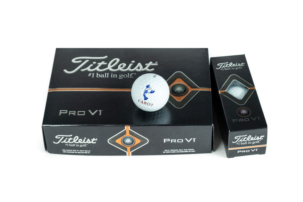 Titleist ProV1 Cabot Logo Golf Balls
