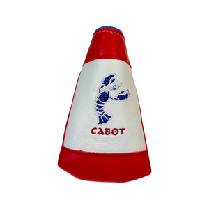 Dormie Cabot Cliffs Checkered Red & White Putter Cover