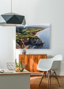 Cabot Cliffs Aerial #16 Print by Jacob Sjoman