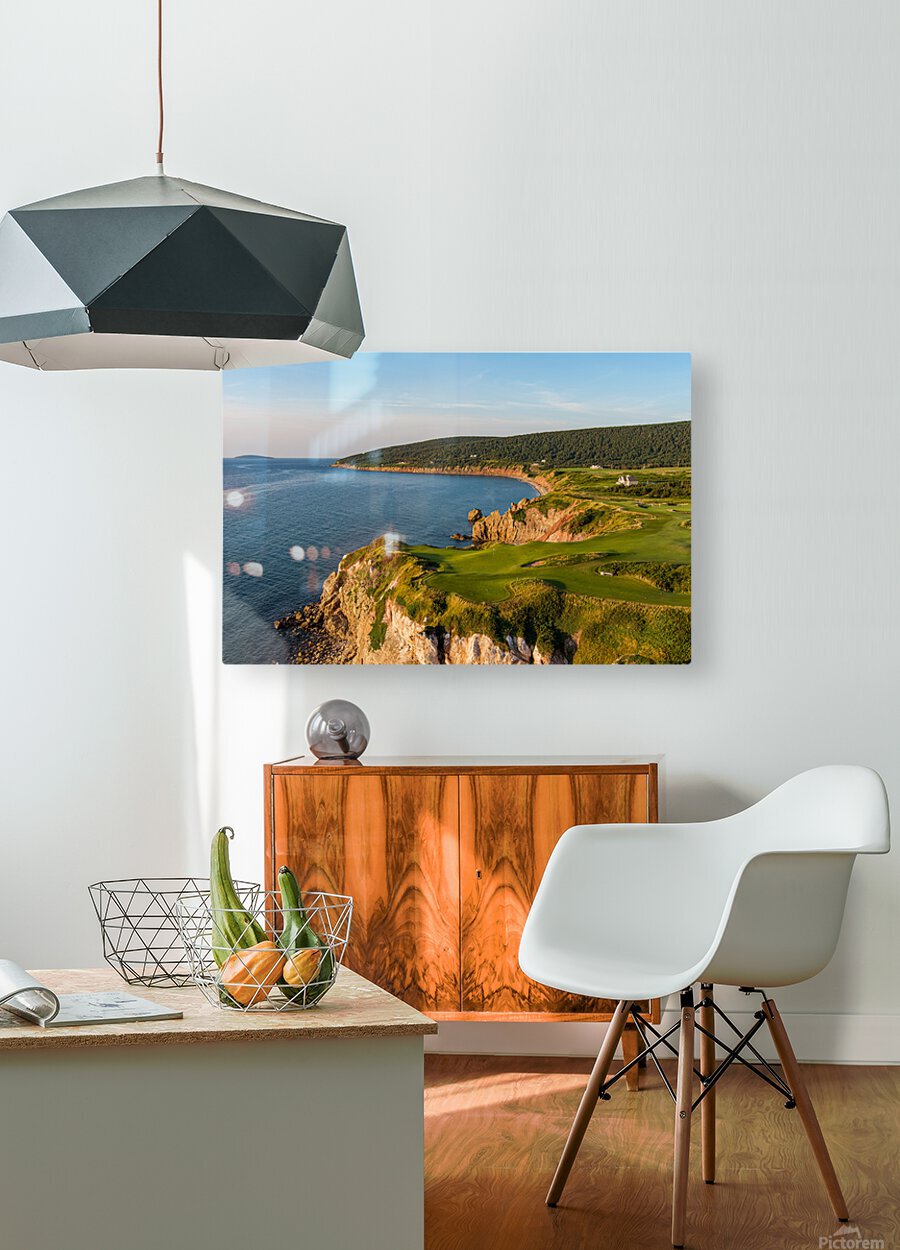 Cabot Cliffs #16 Print by Home In Two Golf