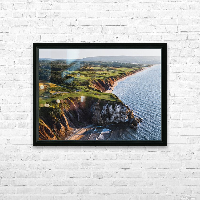Cabot Cliffs Aerial #16 Print by Jacob Sjoman